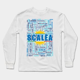 Wordart: Scalea Long Sleeve T-Shirt